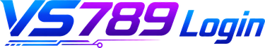 VS789 Login সাইটের গোলাপি নীল লোগো